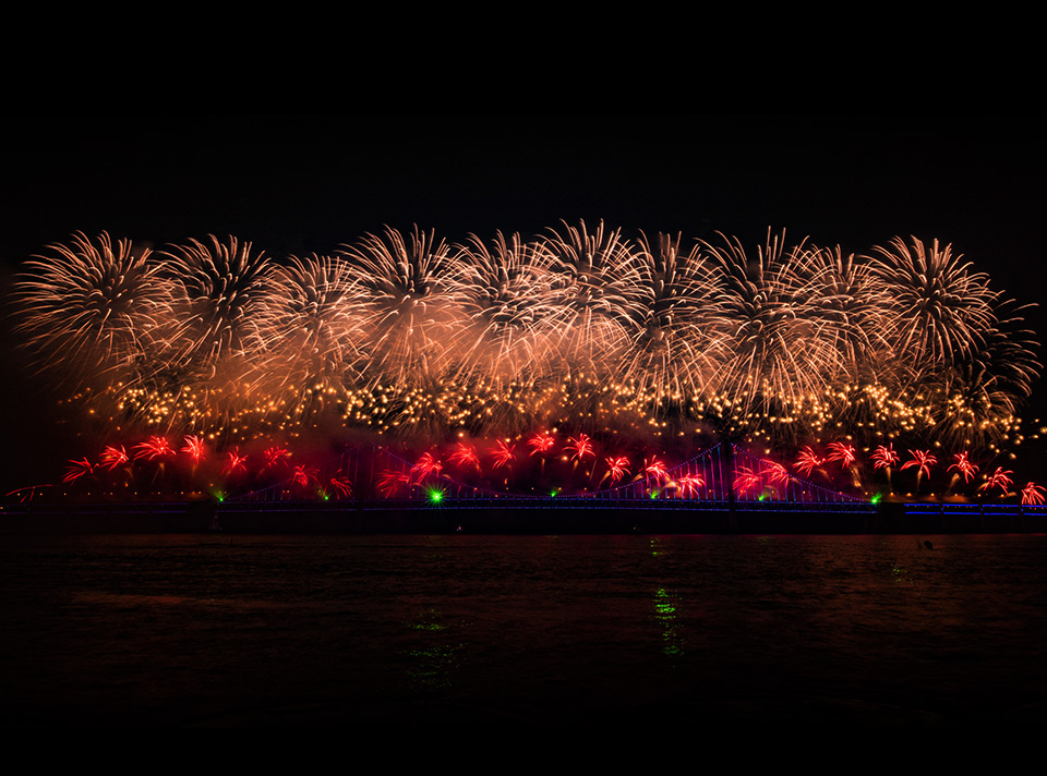 2019大连星海湾元宵焰火秀